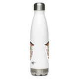 Health Over Wealth -- Stainless Steel Water Bottle